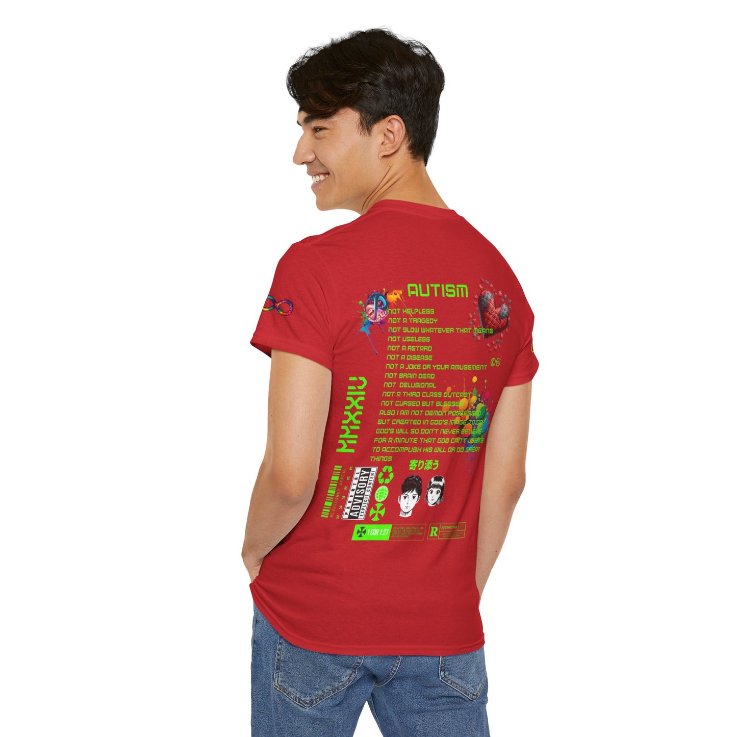 Autism Awareness Christian Streetwear T-Shirt