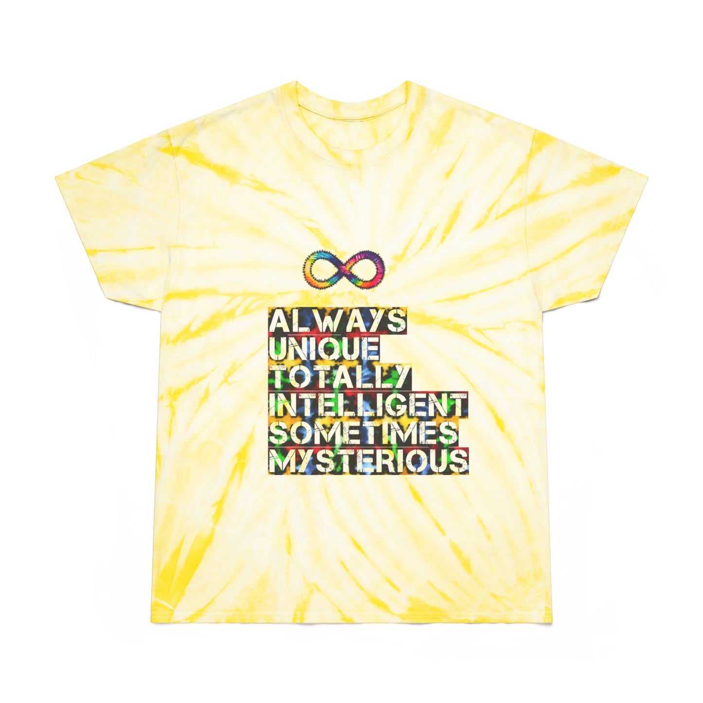 Autism Awareness Tie-Dye Tee, Cyclone