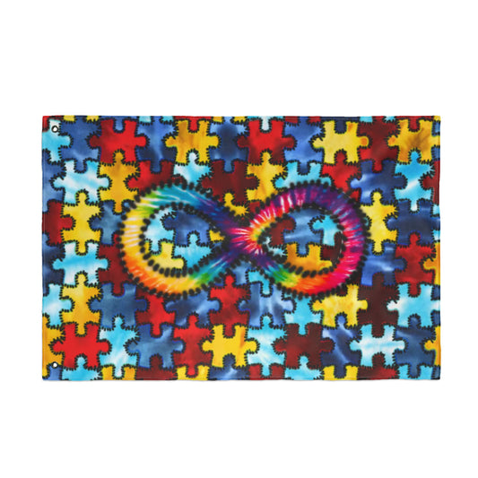 Autism Awareness Flag