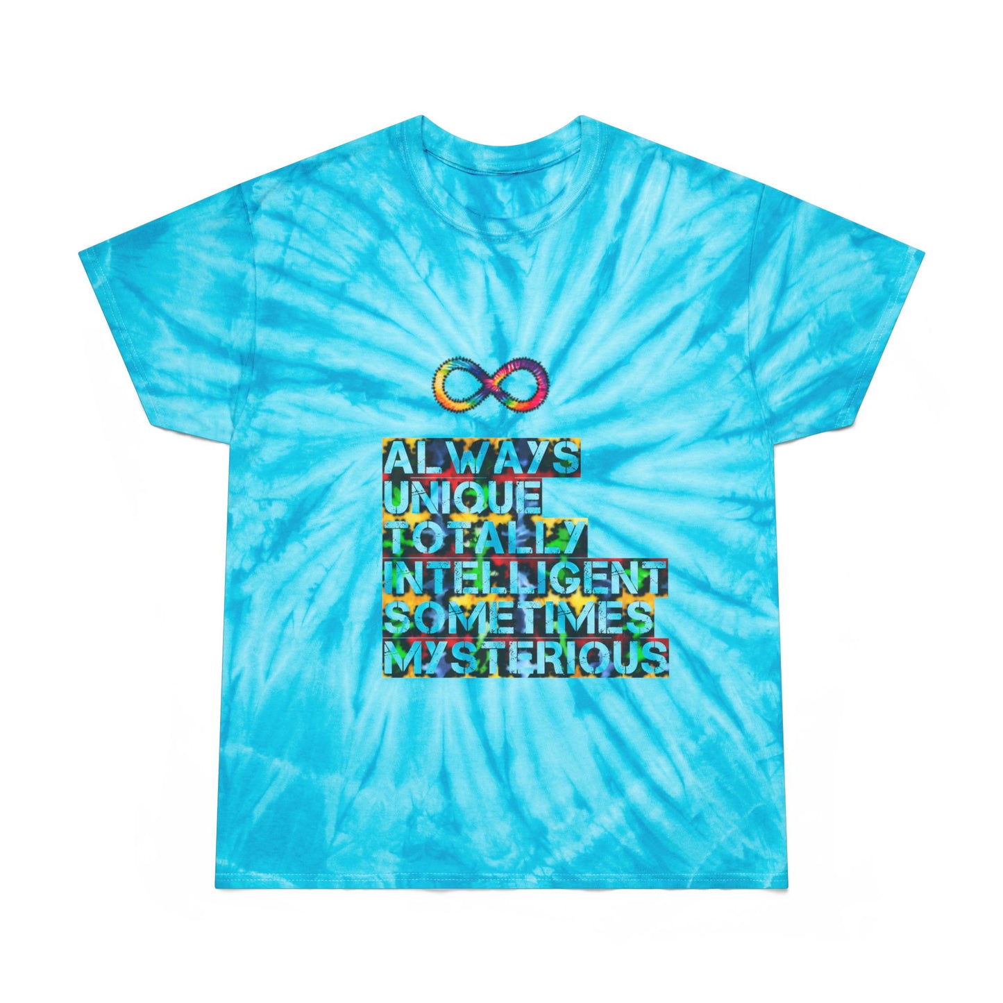 Autism Awareness Tie-Dye Tee, Cyclone