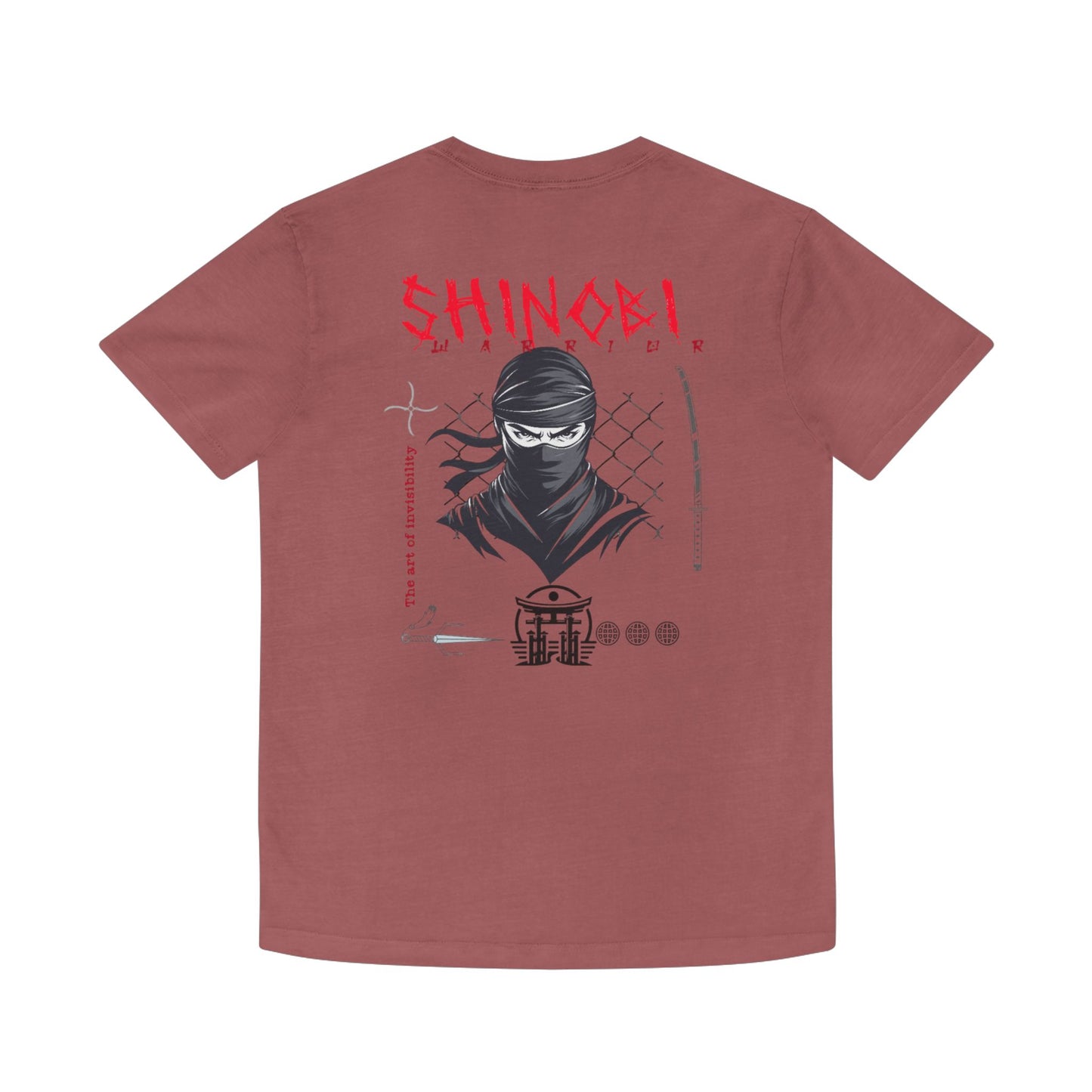 Faded Shirt - Shinobu Warrior Ninja Streetwear