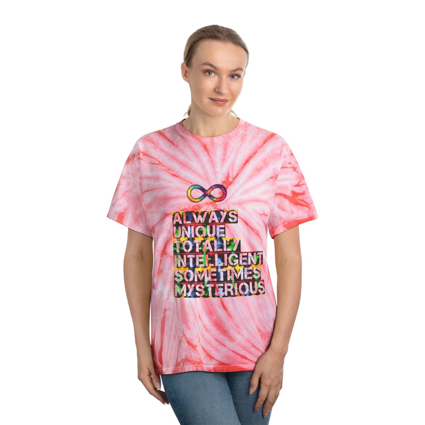 Autism Awareness Tie-Dye Tee, Cyclone