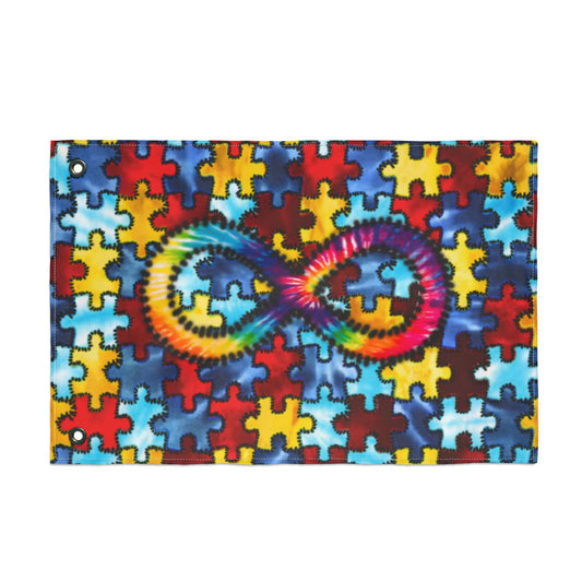 Autism Awareness Flag