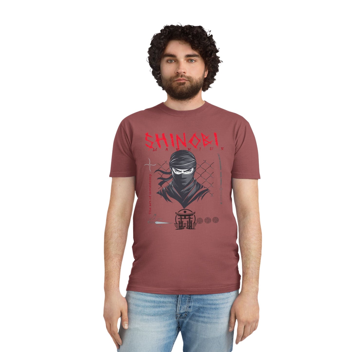Faded Shirt - Shinobu Warrior Ninja Streetwear