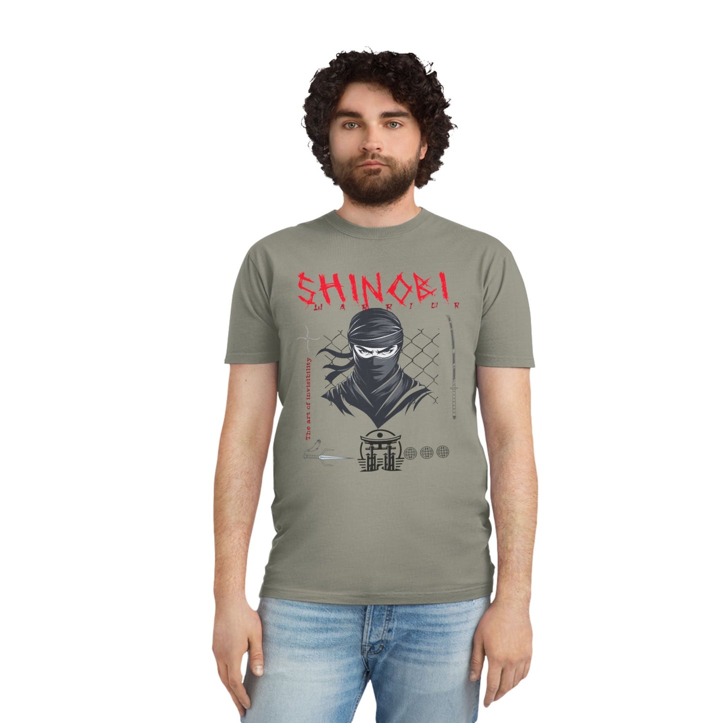Faded Shirt - Shinobu Warrior Ninja Streetwear