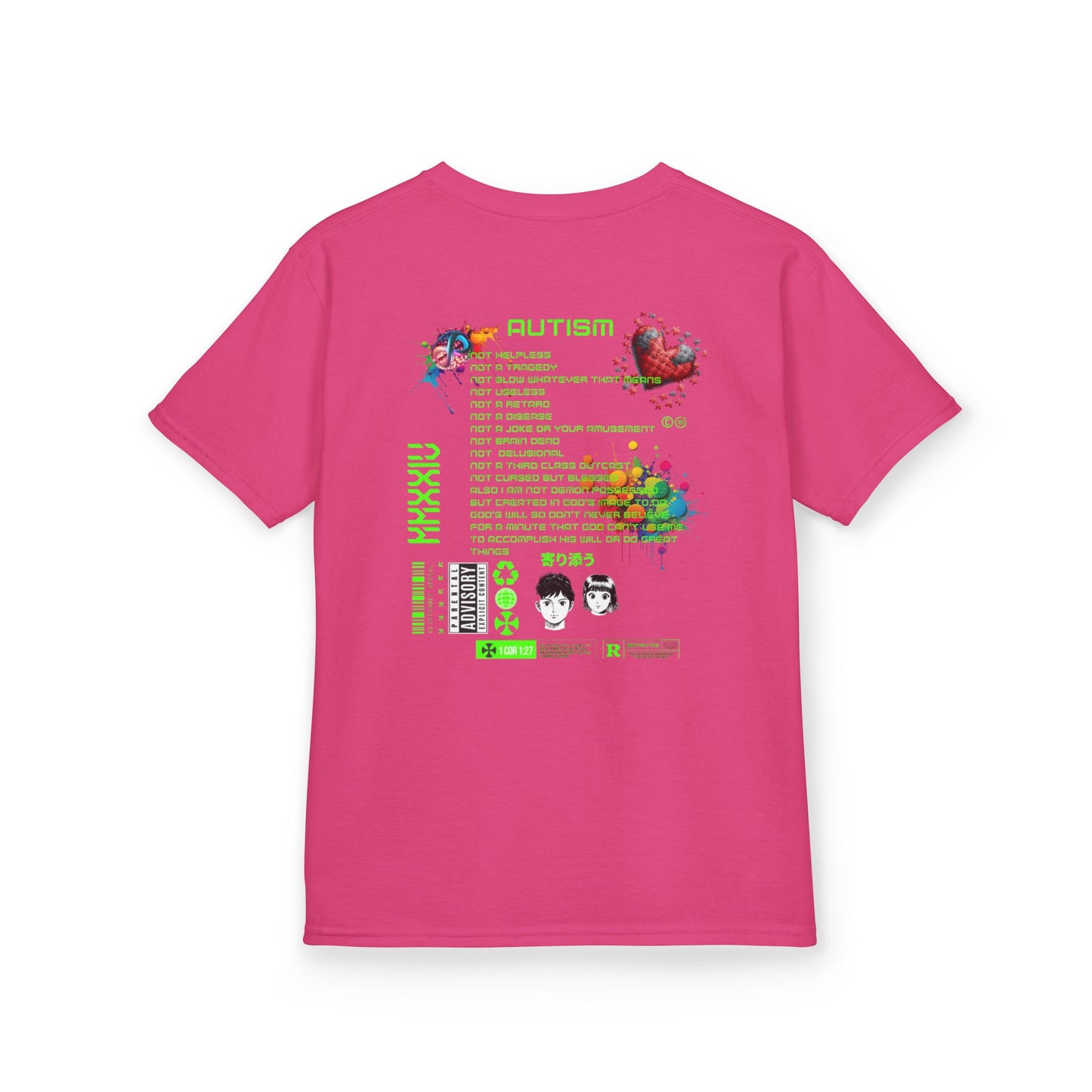 Autism Christian Streetwear Kids Tee