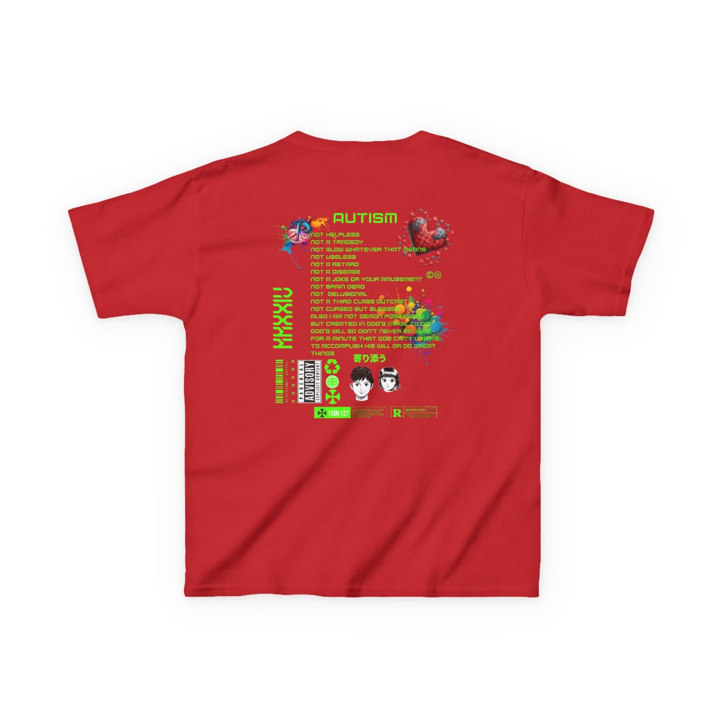 Autism Christian Streetwear Kids Tee