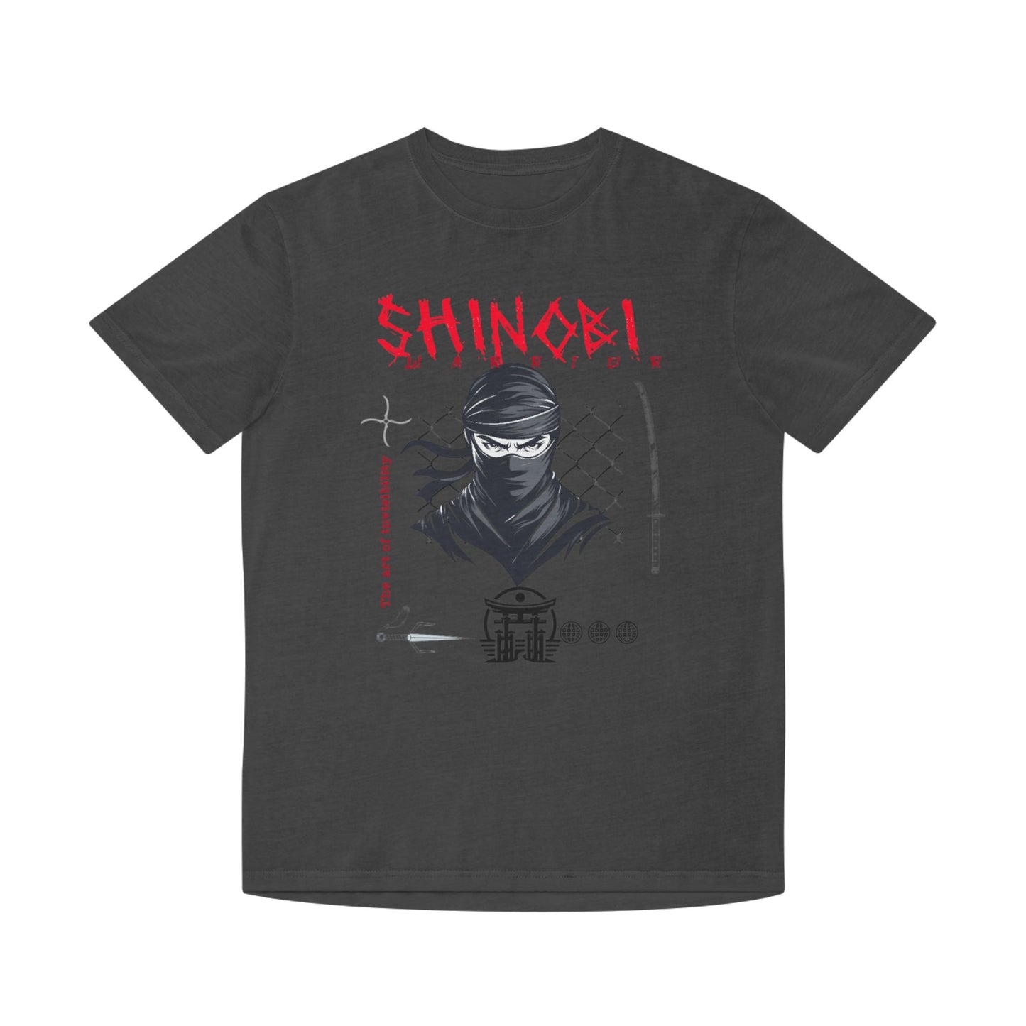 Faded Shirt - Shinobu Warrior Ninja Streetwear
