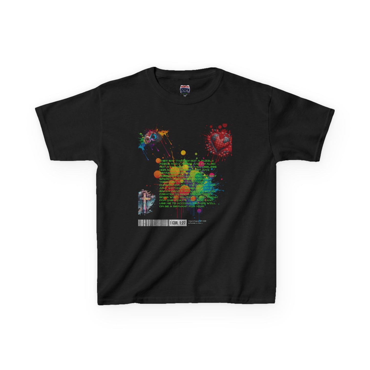 Autism Christian Streetwear Kids Tee