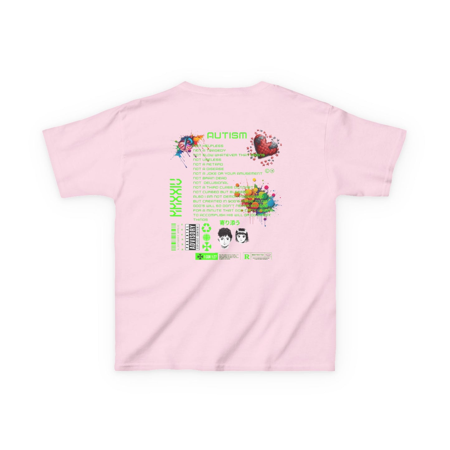 Autism Christian Streetwear Kids Tee
