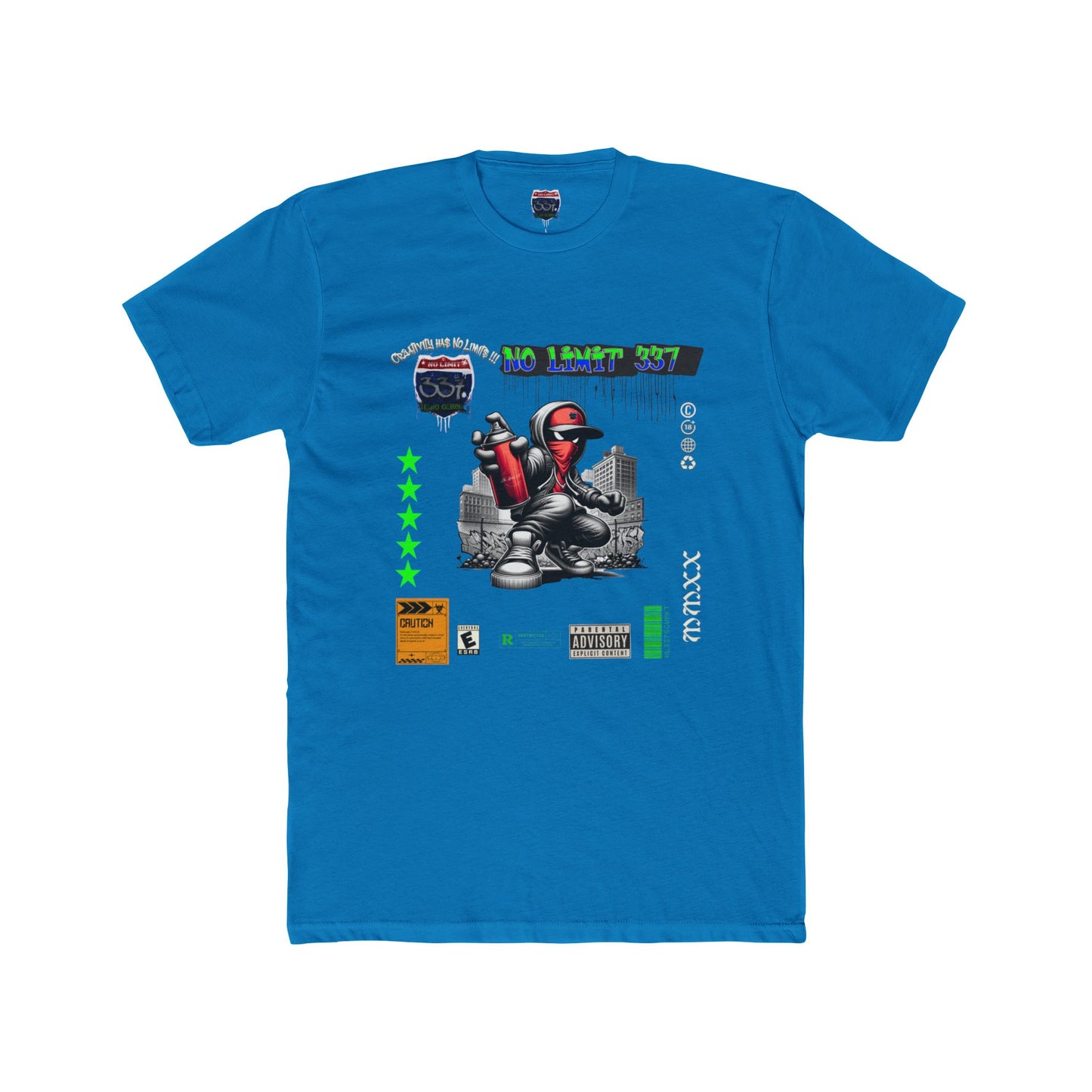 No Limit 337 Studio Gallery Unisex Variety Cotton Crew Tee Set