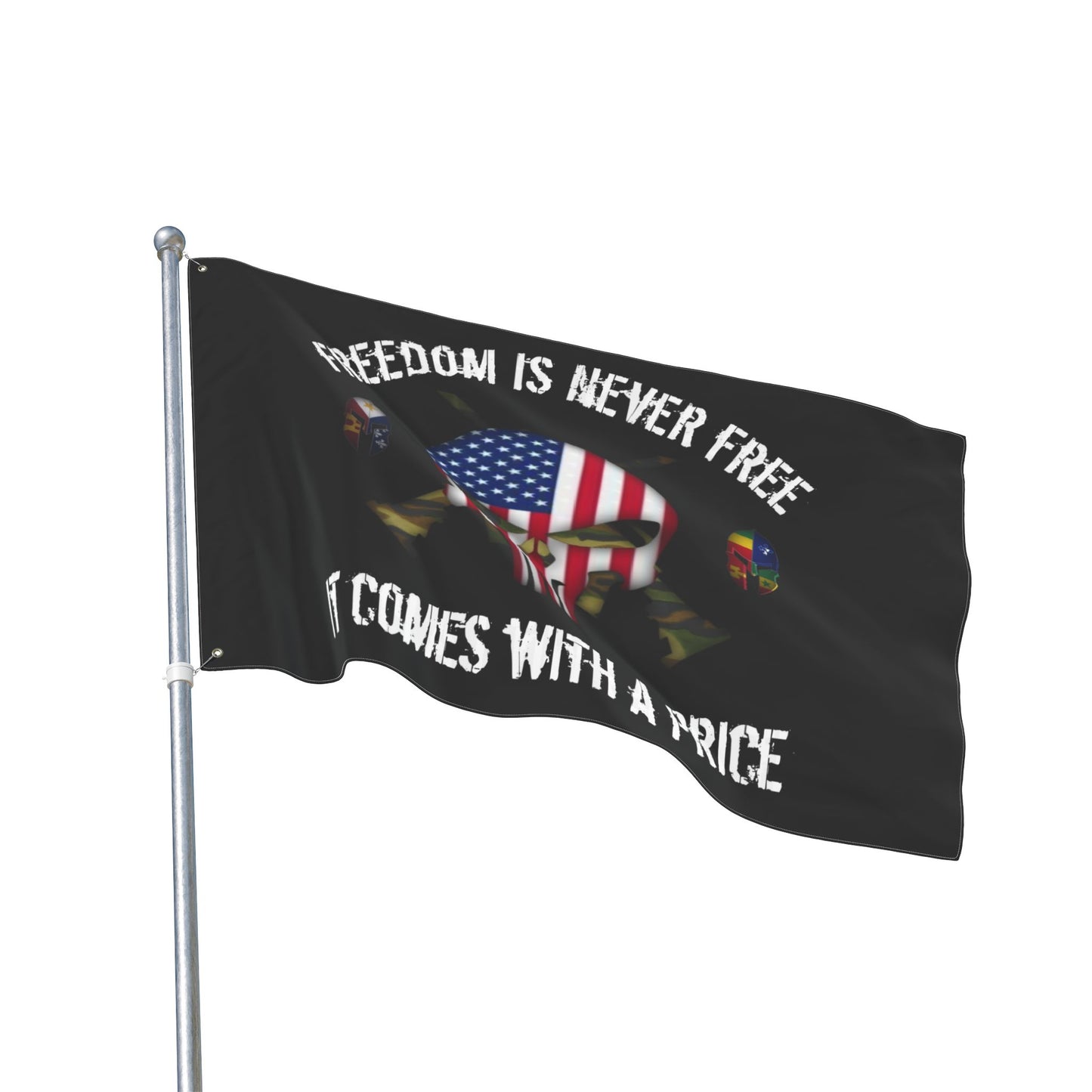 Punisher Skull Flag