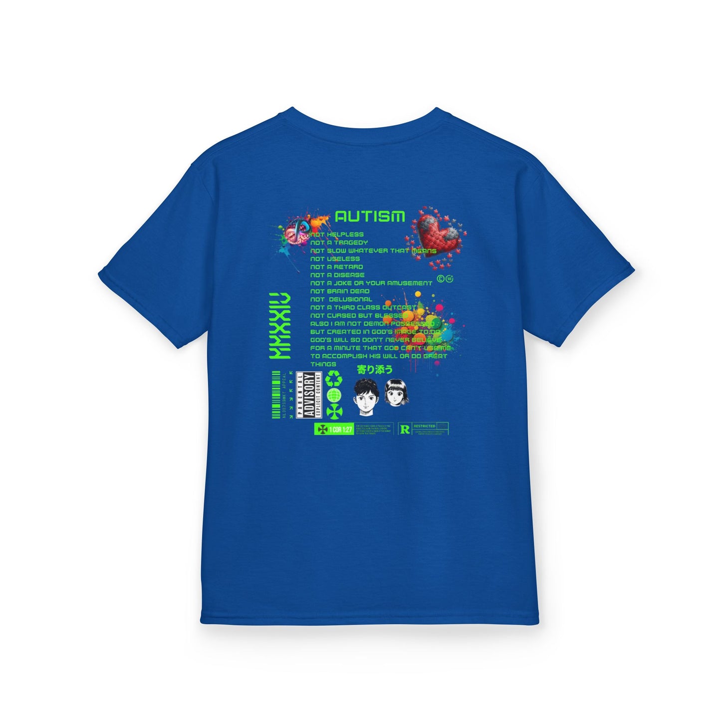 Autism Christian Streetwear Kids Tee