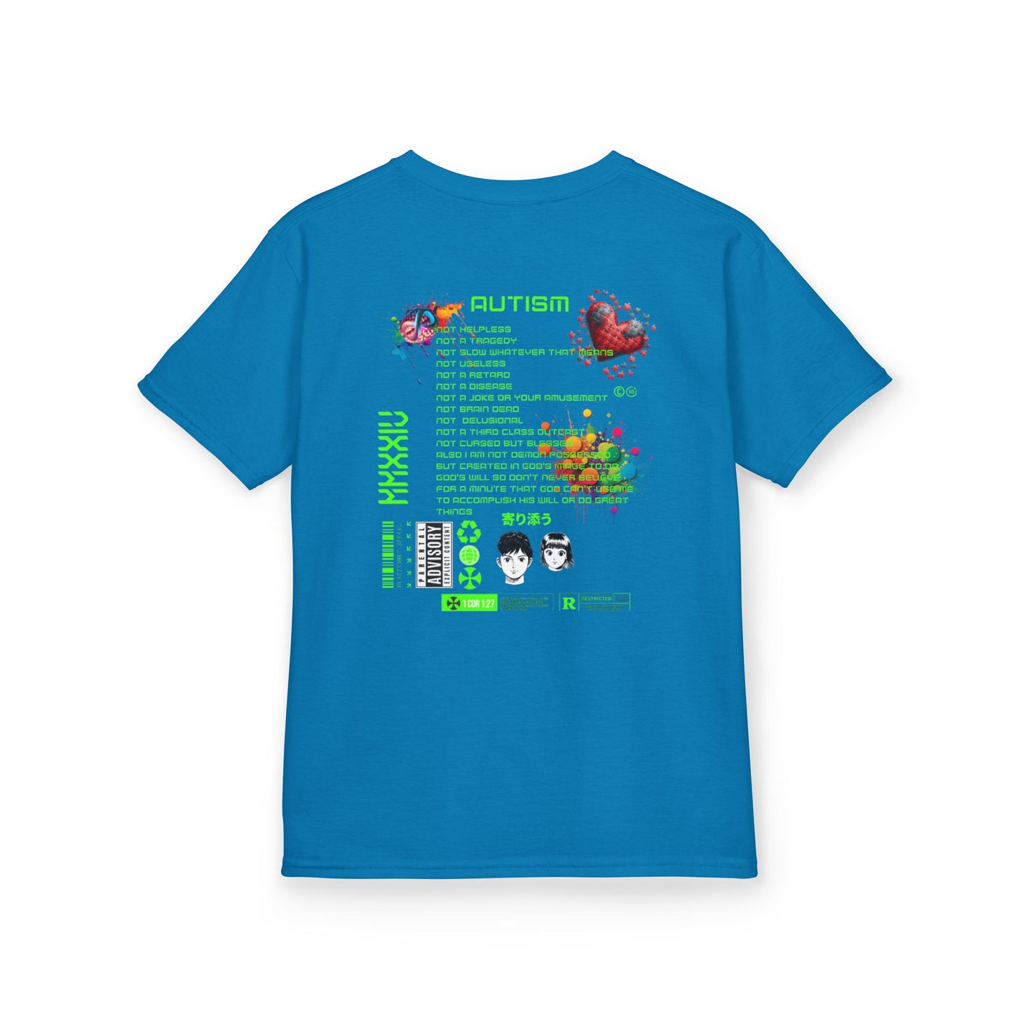 Autism Christian Streetwear Kids Tee