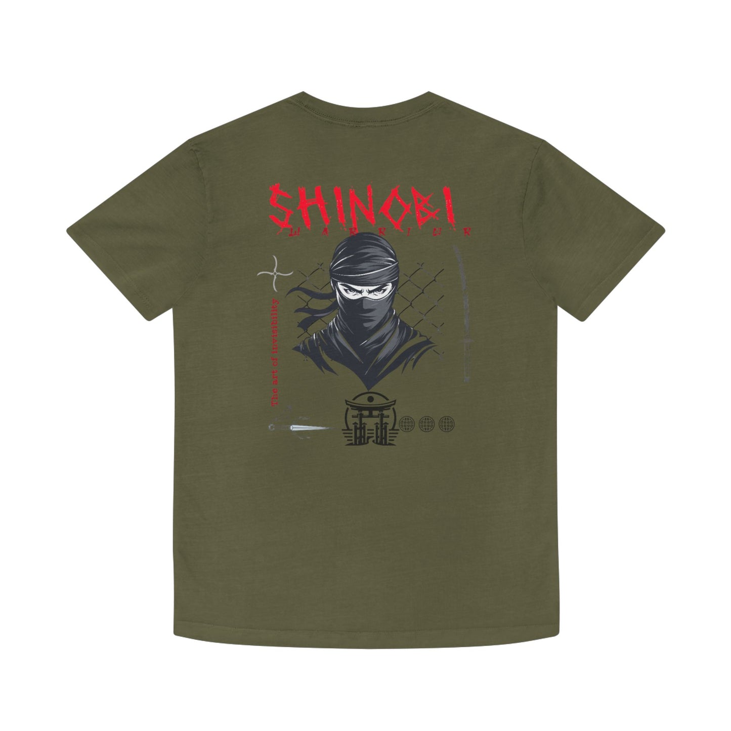 Faded Shirt - Shinobu Warrior Ninja Streetwear