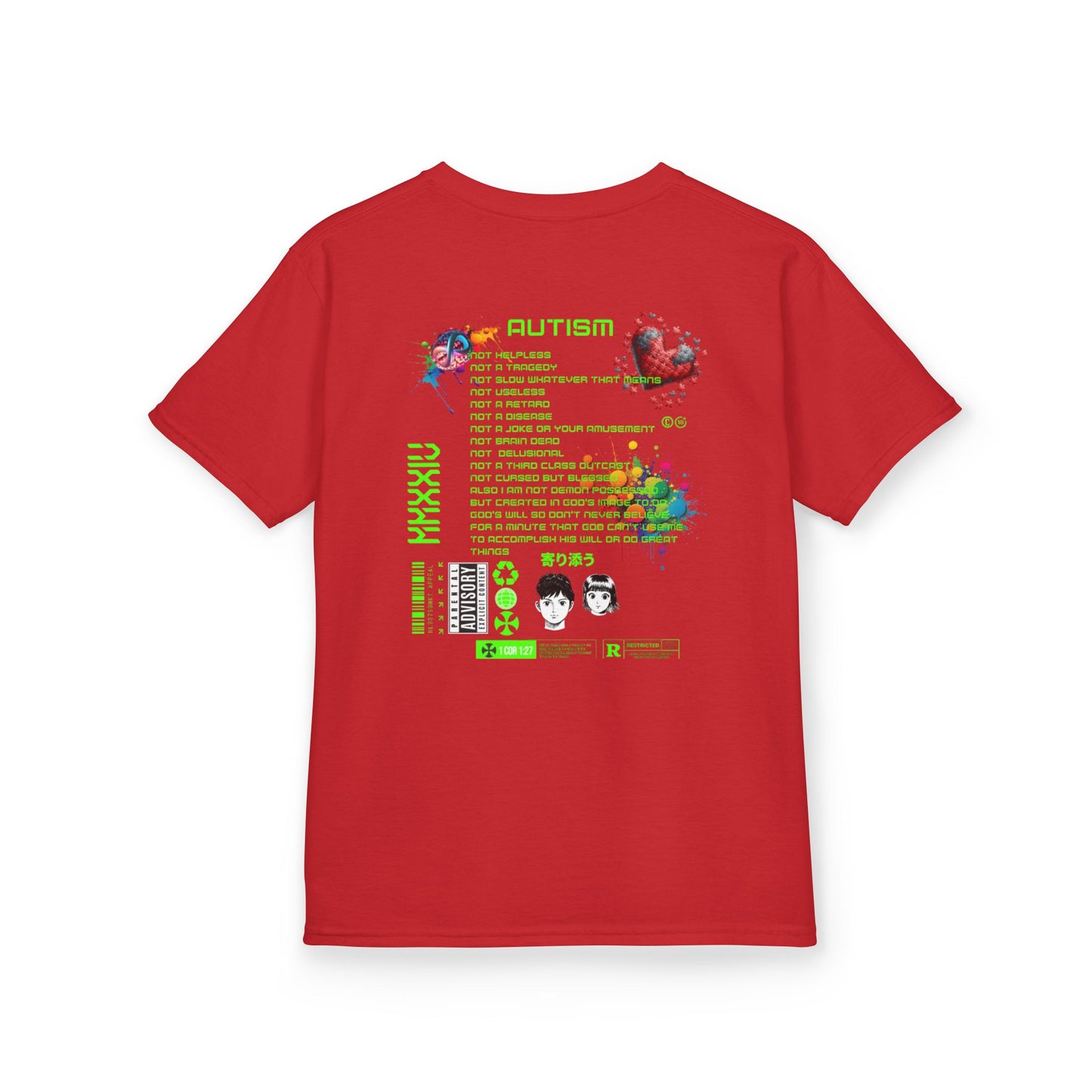 Autism Christian Streetwear Kids Tee