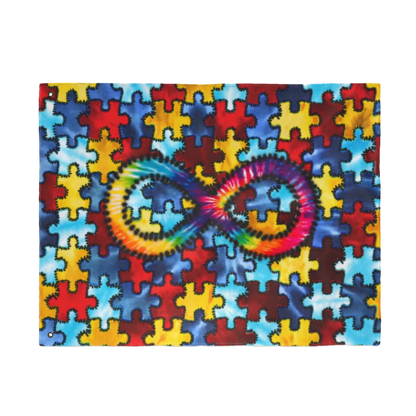 Autism Awareness Flag