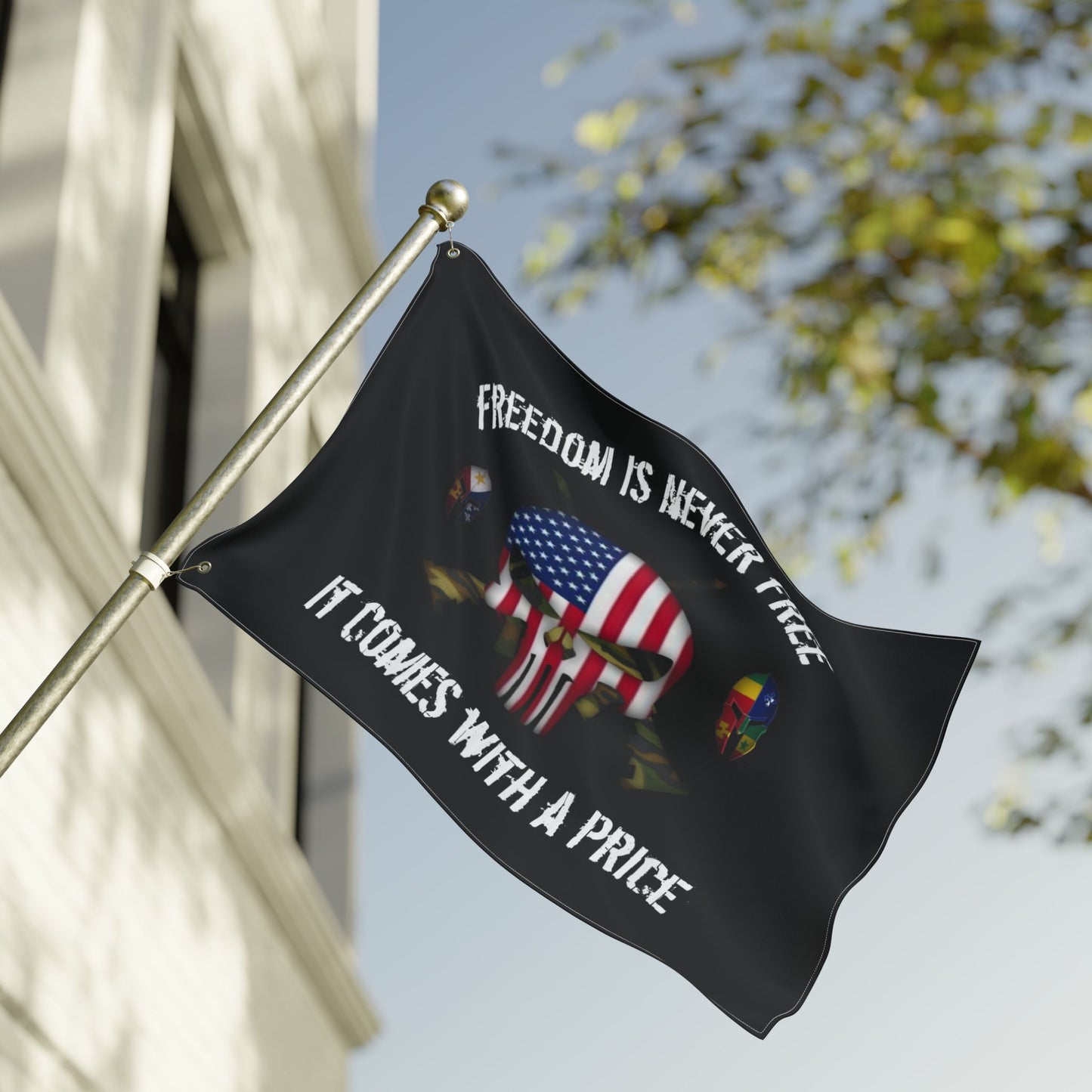 Punisher Skull Flag