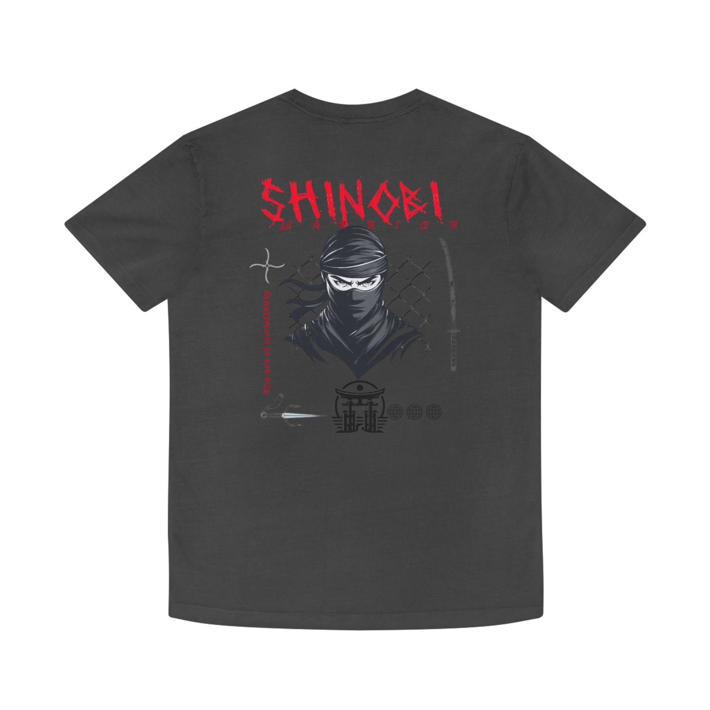 Faded Shirt - Shinobu Warrior Ninja Streetwear