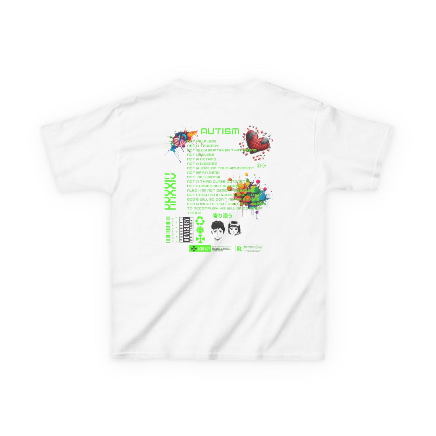Autism Christian Streetwear Kids Tee