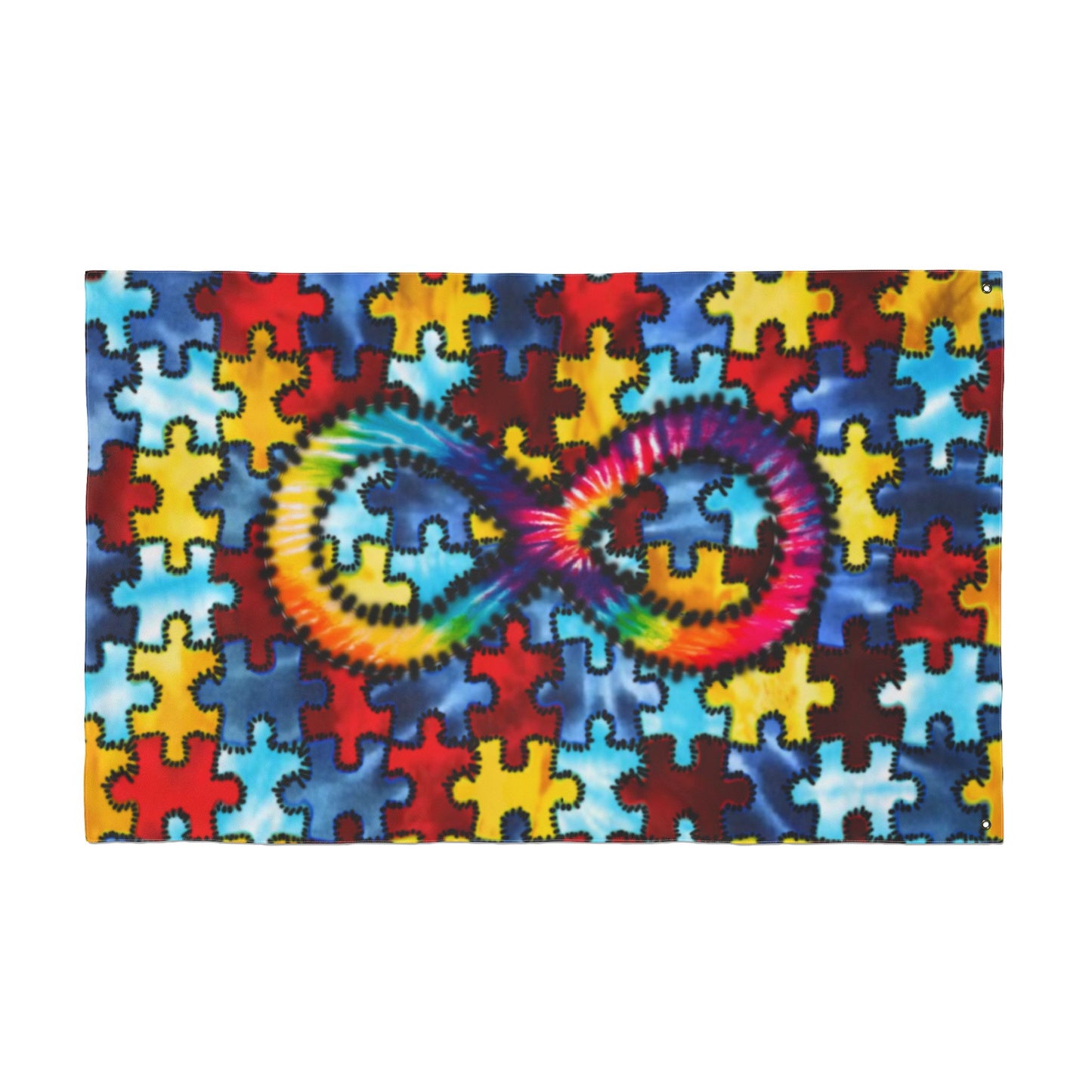 Autism Awareness Flag
