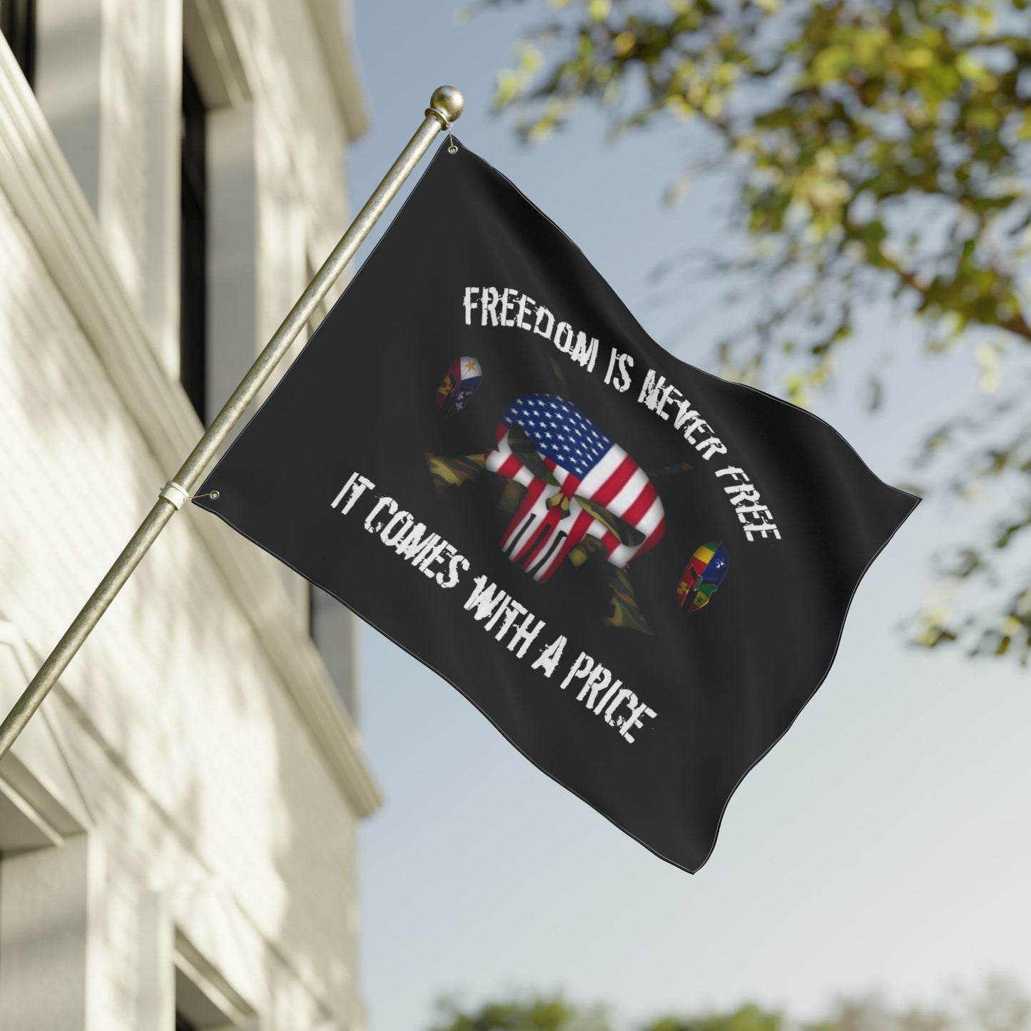 Punisher Skull Flag