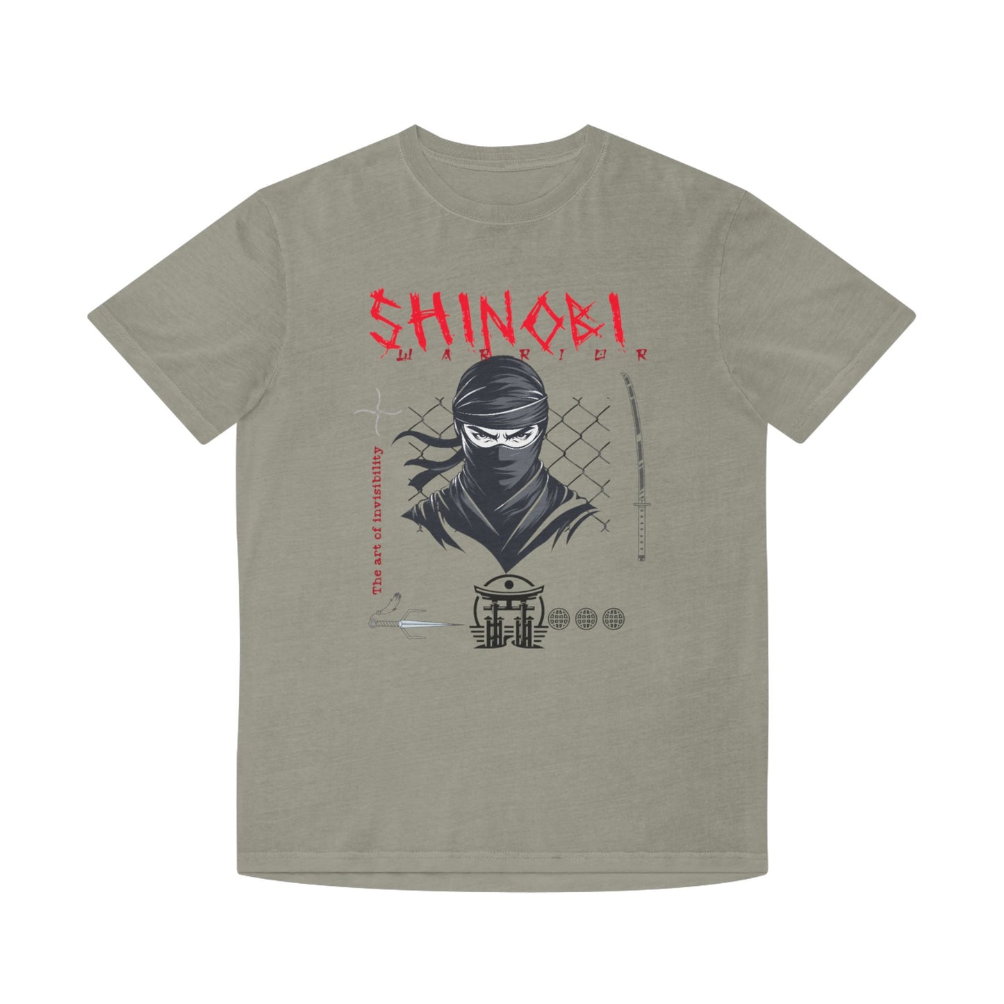 Faded Shirt - Shinobu Warrior Ninja Streetwear