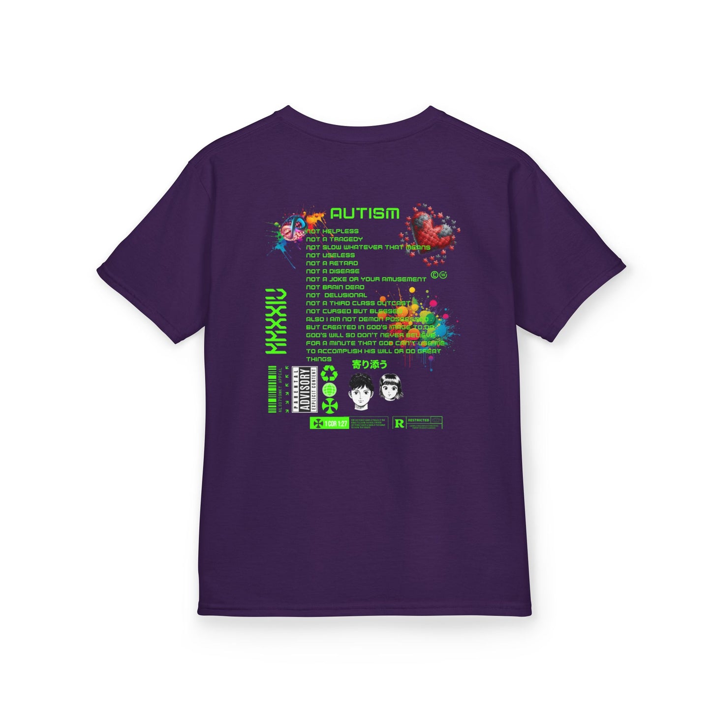 Autism Christian Streetwear Kids Tee