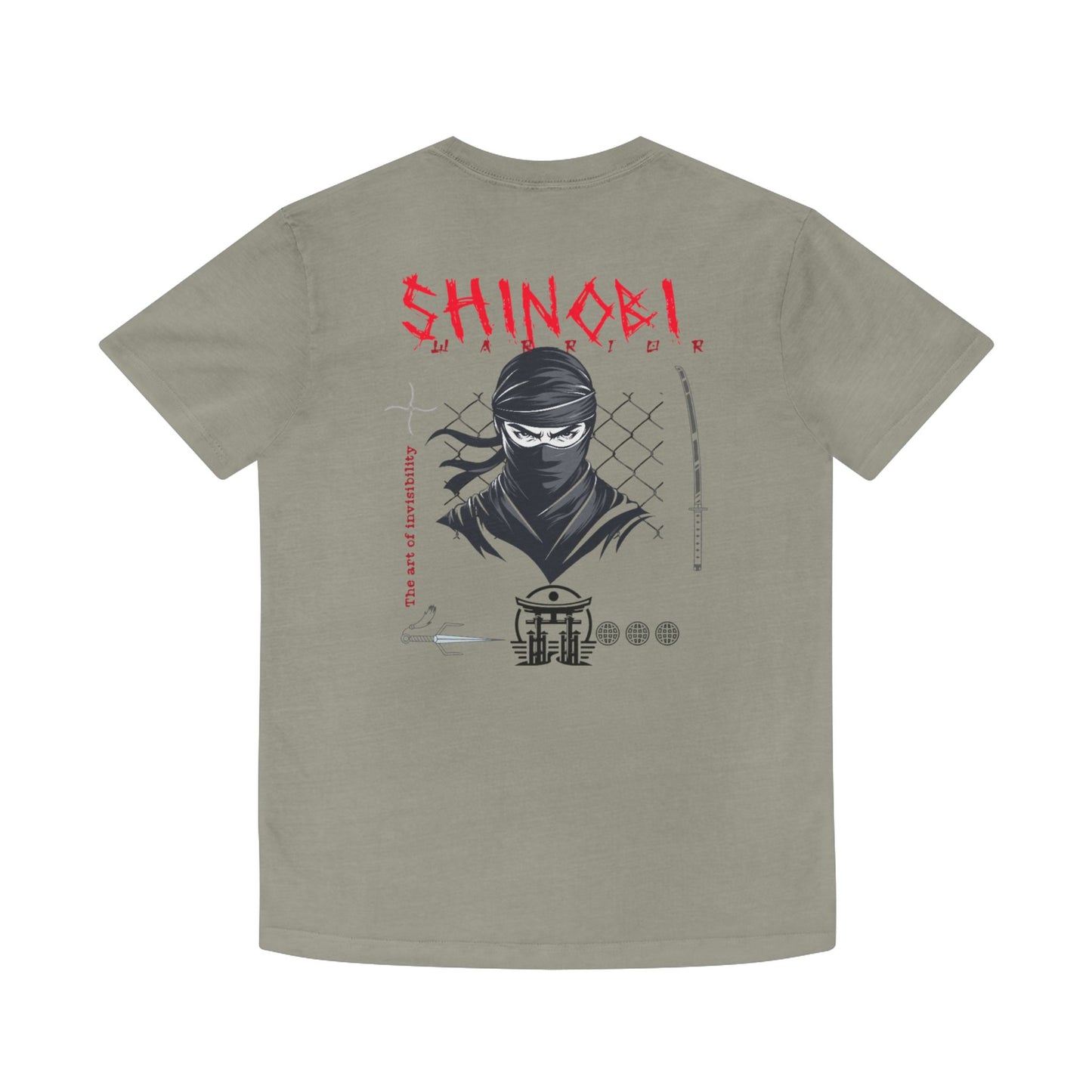 Faded Shirt - Shinobu Warrior Ninja Streetwear