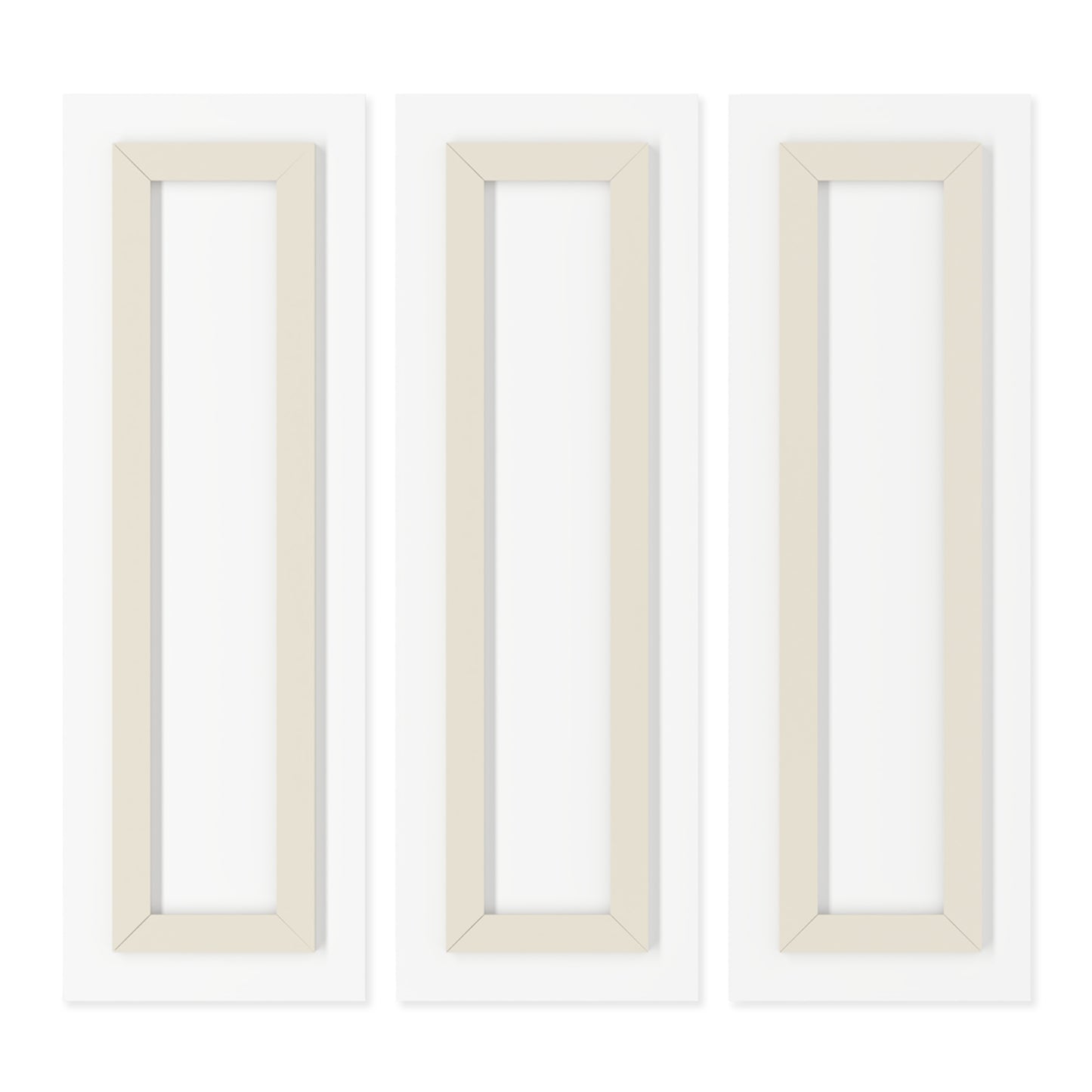 Triptych Acrylic Print — Fantasy Yin Yang Dragons, Fiery Mystic Sky