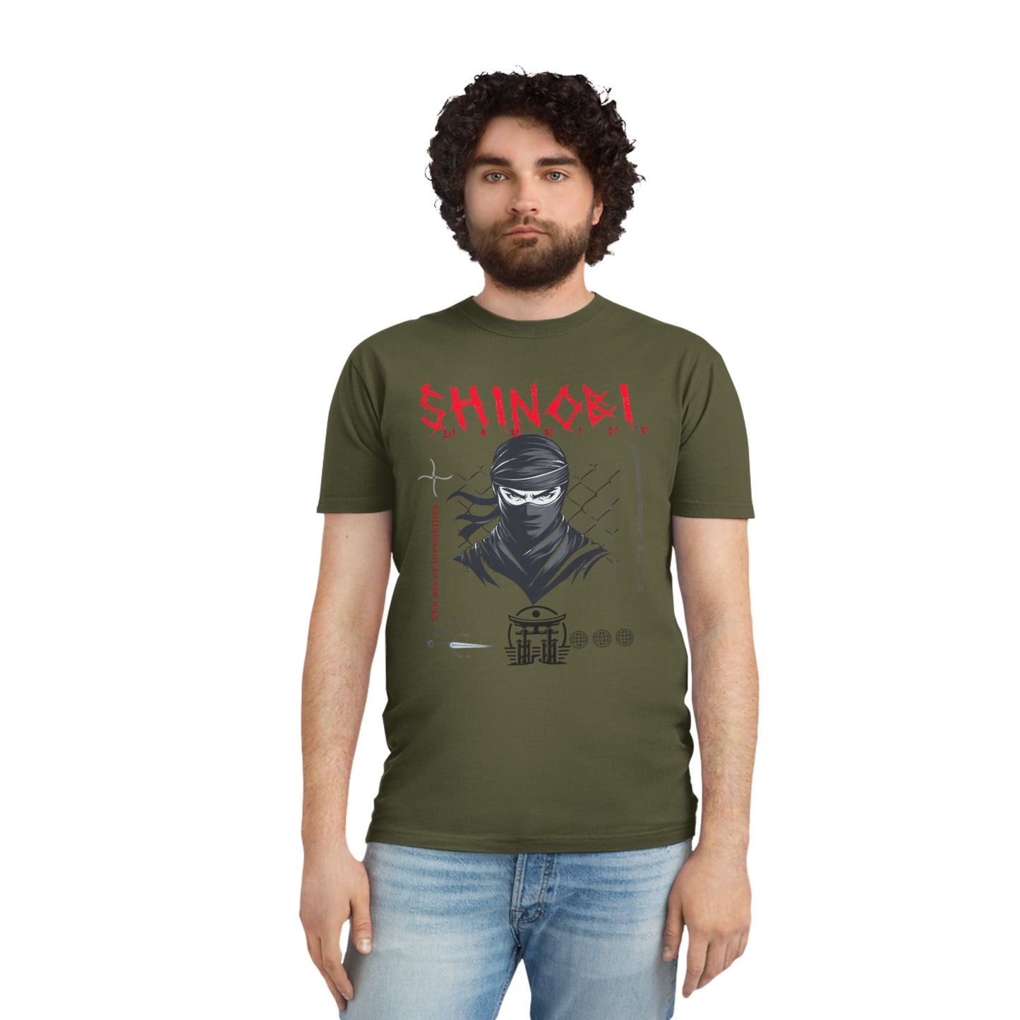 Faded Shirt - Shinobu Warrior Ninja Streetwear