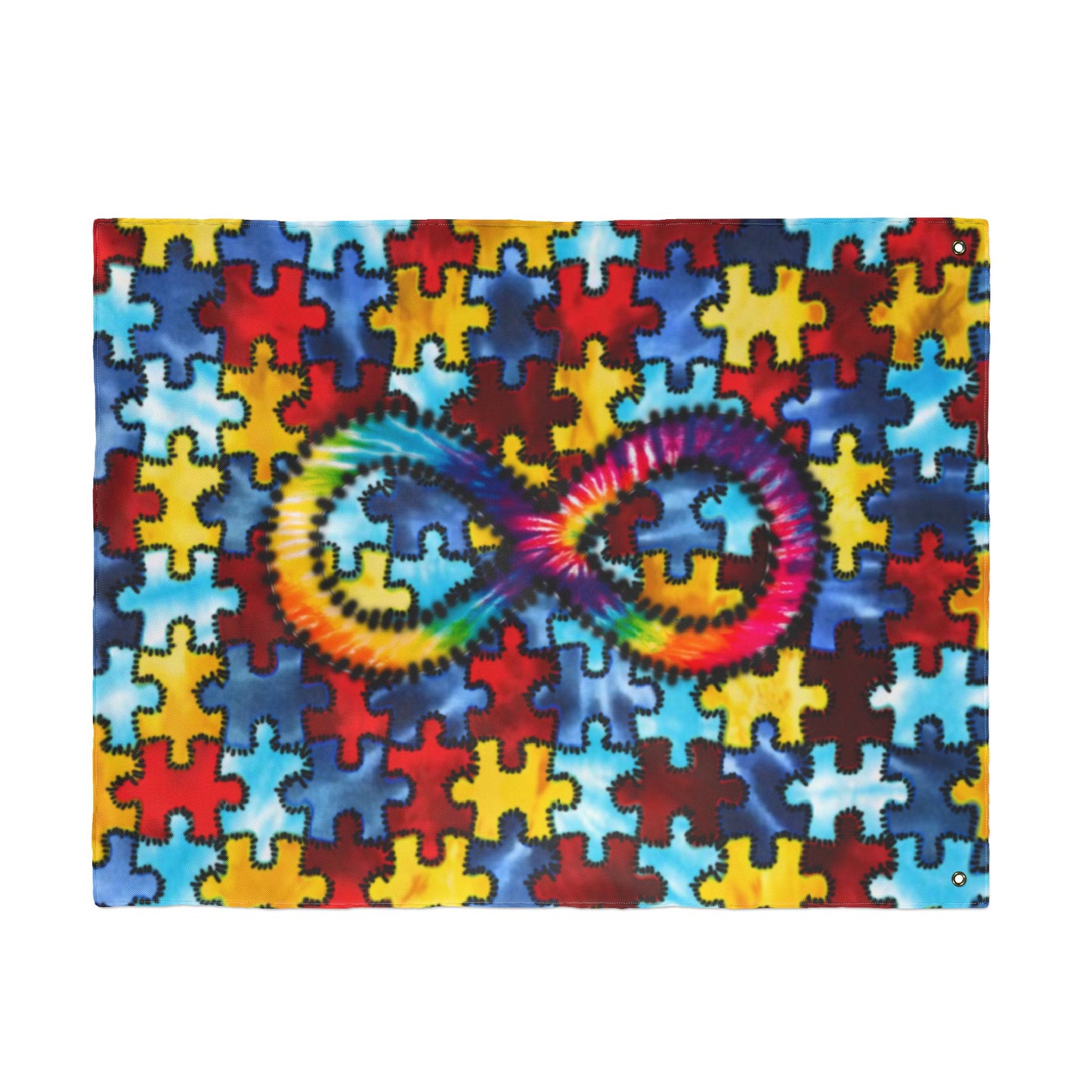 Autism Awareness Flag