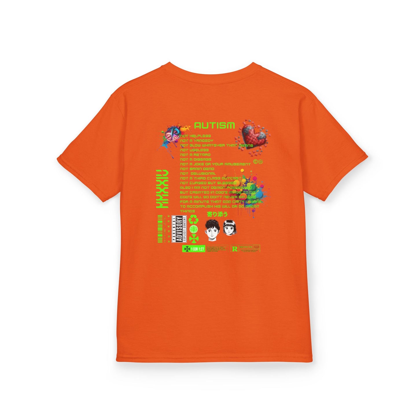 Autism Christian Streetwear Kids Tee