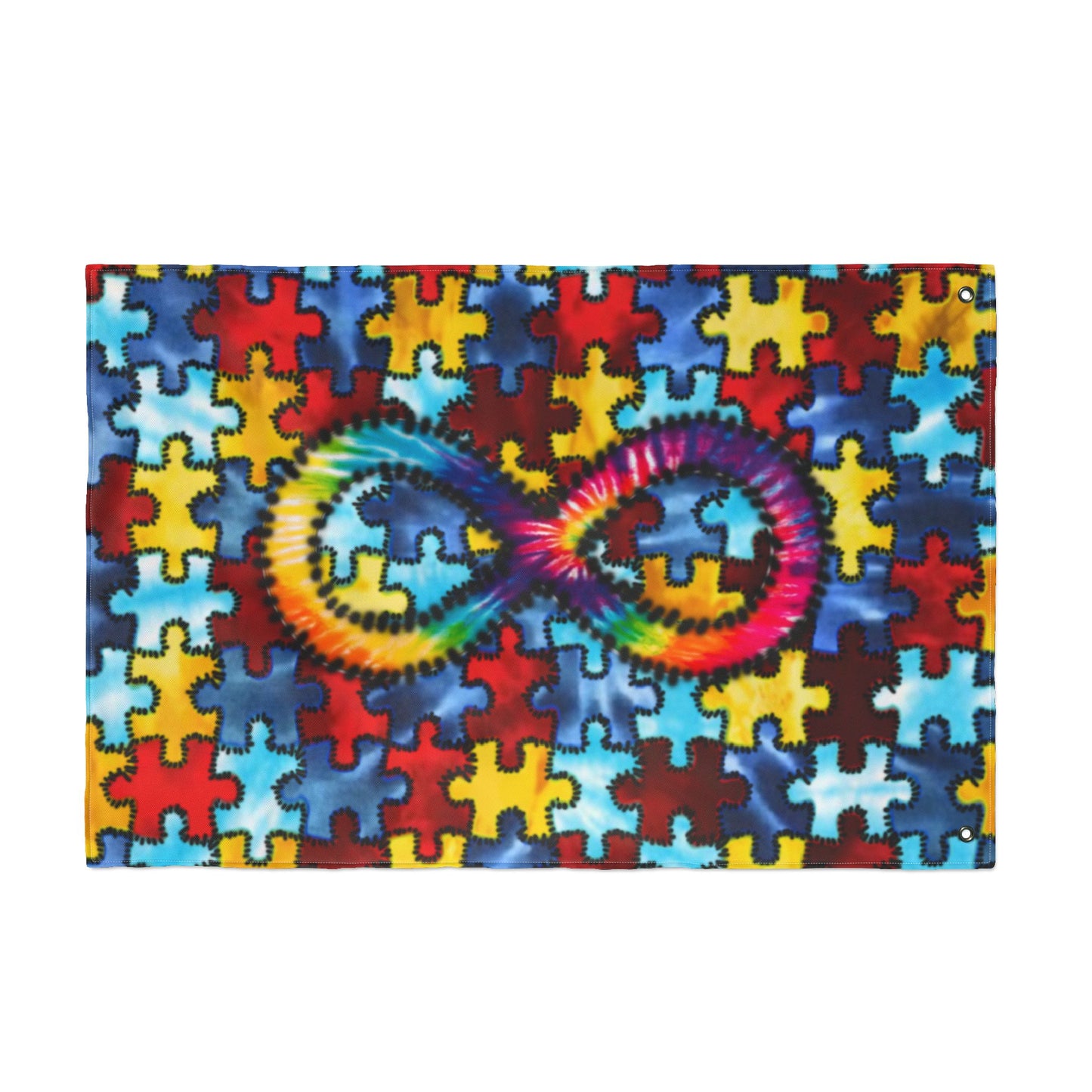 Autism Awareness Flag
