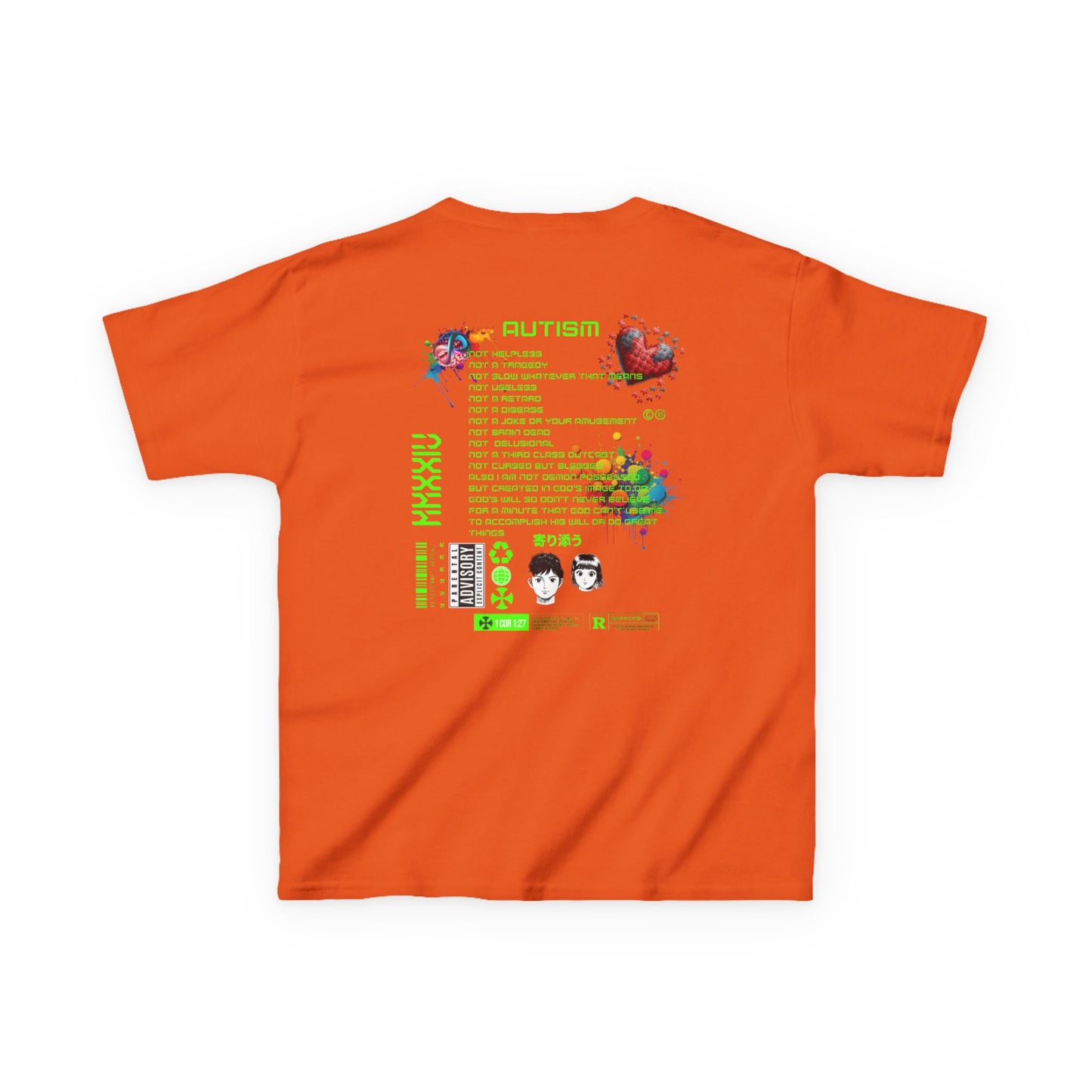 Autism Christian Streetwear Kids Tee