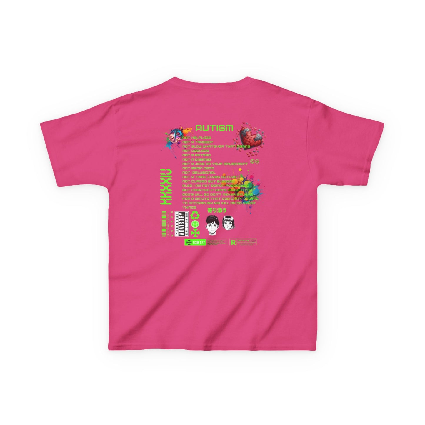 Autism Christian Streetwear Kids Tee