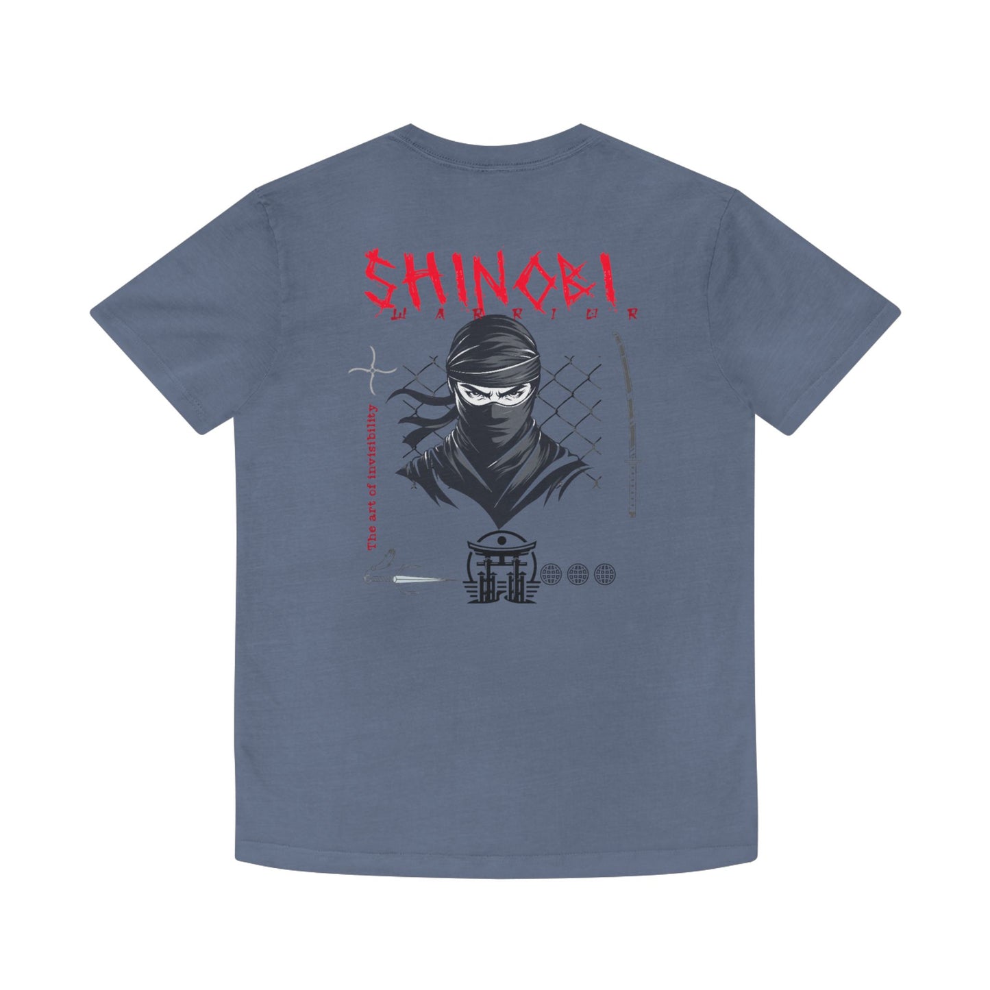 Faded Shirt - Shinobu Warrior Ninja Streetwear