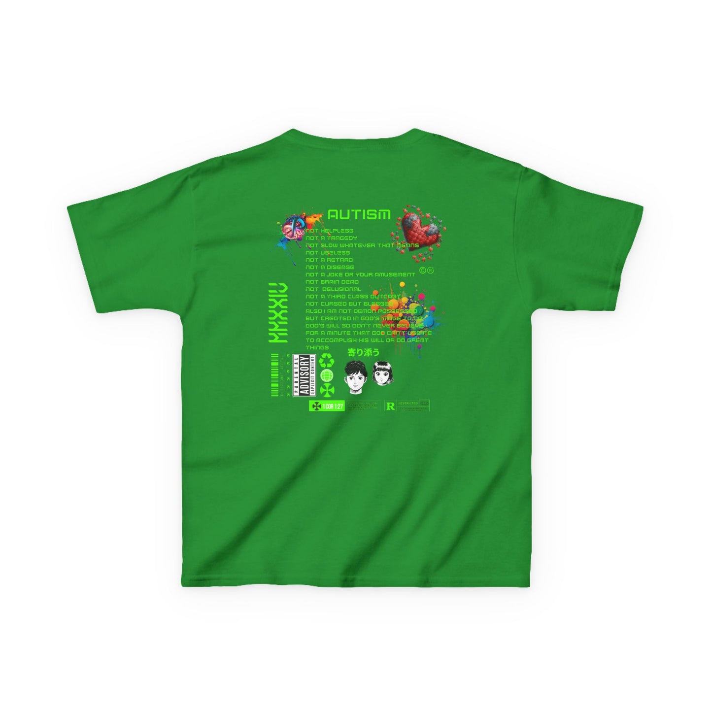 Autism Christian Streetwear Kids Tee