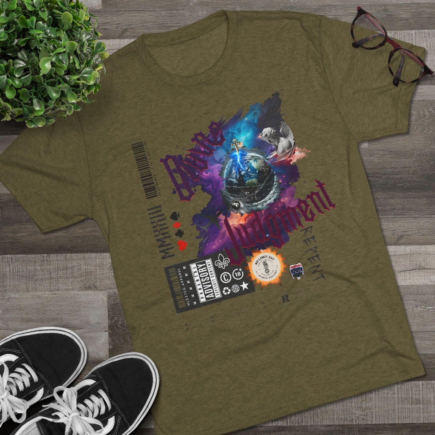 Unisex Tri-Blend Crew Tee