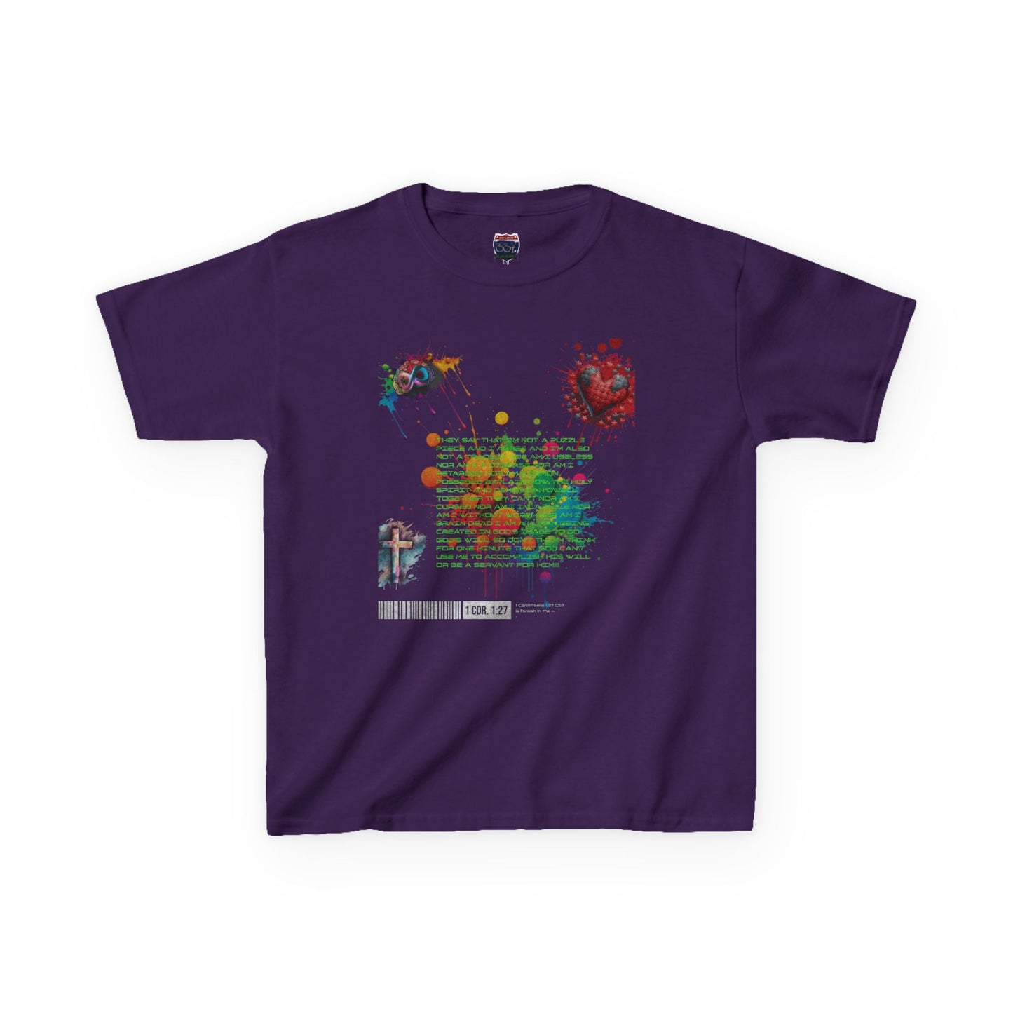 Autism Christian Streetwear Kids Tee