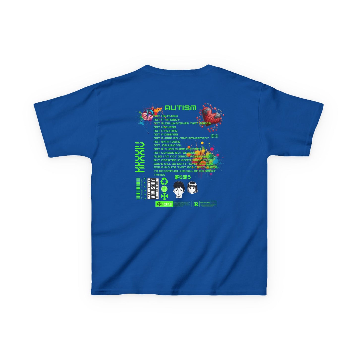 Autism Christian Streetwear Kids Tee