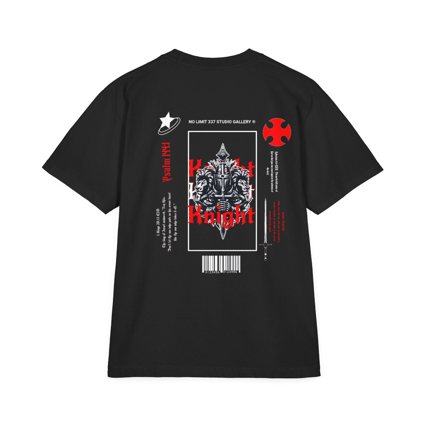 T-Shirt Knight Christian Design