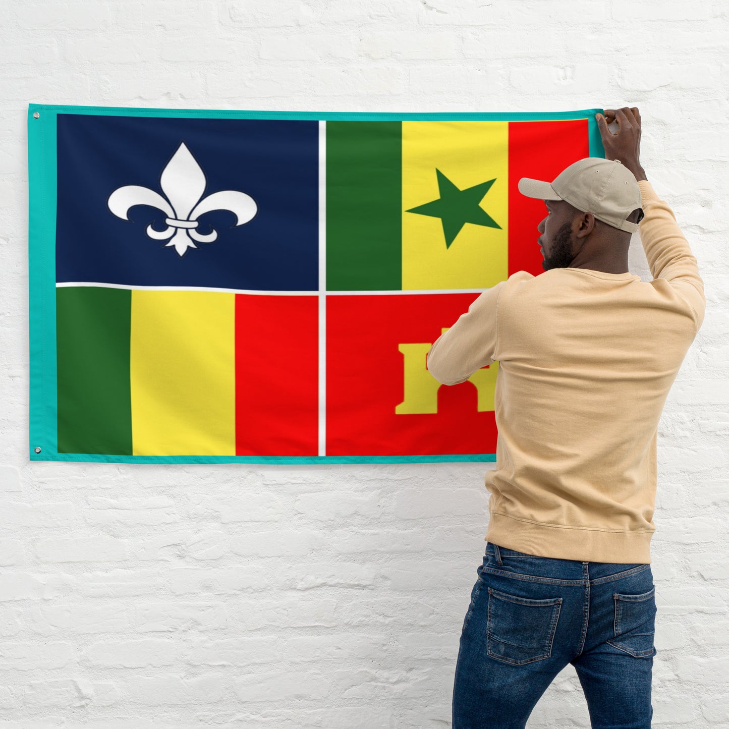 Louisiana Creole flag