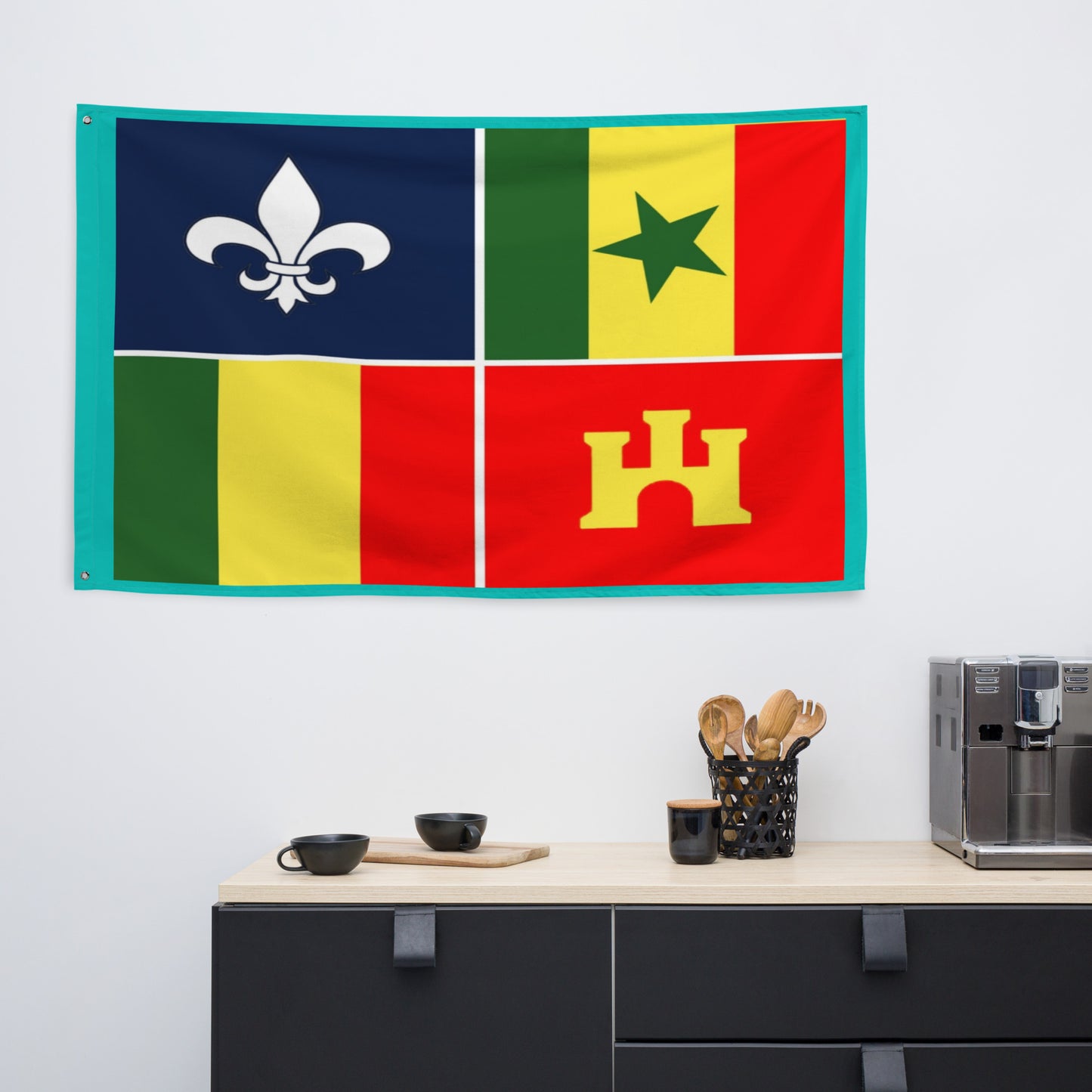 Louisiana Creole flag