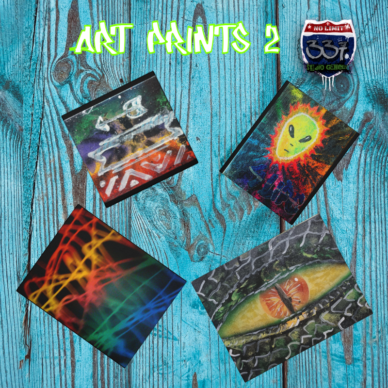 Art Prints Set 2 on Matte Canvas